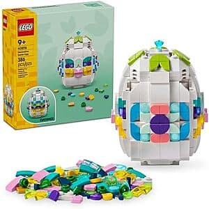 386-Pc LEGO Decorative Easter Egg Building Toy (40816) $11