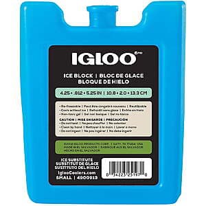 Select Walmart Stores: Igloo MaxCold Small Ice Freeze Block (Blue) $1 + Free Pickup
