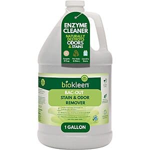 128-Oz Biokleen Bac-Out Enzyme Cleaner and Stain & Odor Remover (Lime Scent) $27 or less w/ S&S