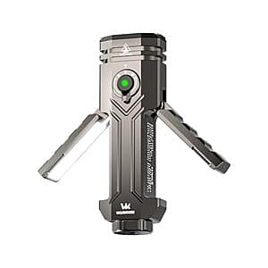 Wurkkos HD02 3200-Lumen Rechargeable Magnetic LED Flashlight $56.25 + Free S&H