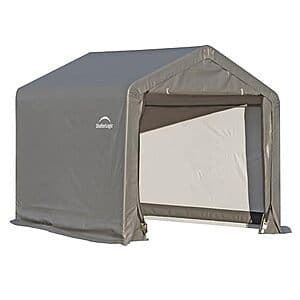 ShelterLogic 6' x 6' Shed-in-a-Box All Season Steel Metal Peak Roof Storage Shed $87.25 + Free Shipping