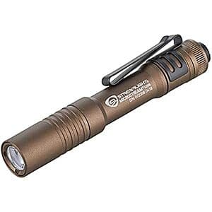 Streamlight 250lm MicroStream EDC Rechargeable Flashlight (Coyote) $24.10 (or Less)