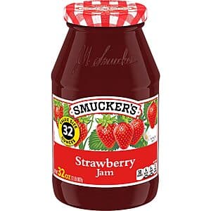 32-Oz Smucker's Strawberry Jam $3.24 w/ S&S + Free Shipping w/ Prime or on $35+