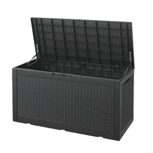 100-Gallon Bifanuo Deck Storage Box w/ Rattan Weave $50 + Free S/H