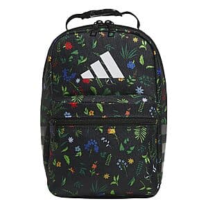 adidas Santiago Lunch Bag Cooler (Meadow Floral Black) $8.20