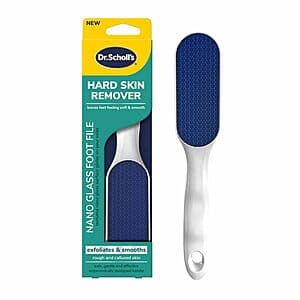 Dr. Scholl's Hard Skin Remover Nano Glass Foot File $6.80 w/ Subscribe & Save
