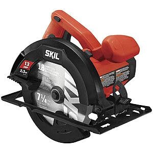 Limited-time deal: Skil 5080-01 13-Amp 7-1/4" Circular Saw, Red - $28 Amazon