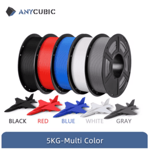 5kg ANYCUBIC 1.75mm PLA 3D Printer Filament Bundles (Various) from $32.30 + Free Shipping