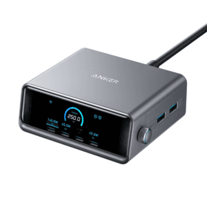250W Anker GaN Prime 6-Port USB-C Charging Station w/ 2.26" Display & Smart Dial $100 + Free Shipping
