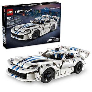 805-Pc LEGO Technic Dodge Viper GTS-R Sports Car Building Set $40 + Free S&H