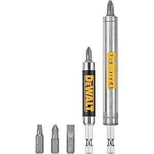 DEWALT Screwdriving Bit Set with Magnetic Drive Guide $9.50