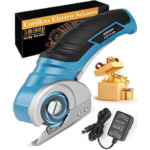 AMZBUY Cordless Electric Scissors $16