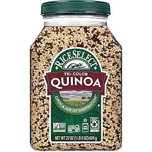 22-Oz RiceSelect Tri-Color Quinoa $6