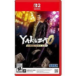 Yakuza 0: Director’s Cut (Nintendo Switch 2, Game-Key Card) $25
