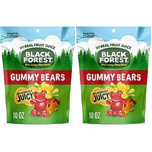 2-Pack 10-Oz Black Forest Gummy Bears $5.10 w/ Subscribe & Save