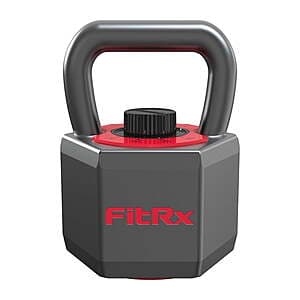 FitRx SmartStack Wide Handle Adjustable Kettlebell (25-40 lbs) $89 + Free S&H