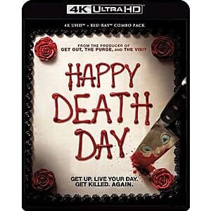 Happy Death Day (4K Ultra HD + Blu-ray) $9.50