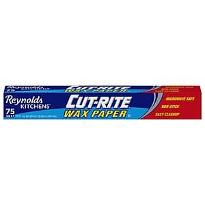 75-sq-ft Reynolds Cut-Rite Wax Paper Roll $2.05 w/ S&S