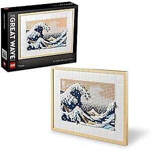 Prime Members: 1810-Pc LEGO Art Hokusai The Great Wave Building Set $70 + Free S&H