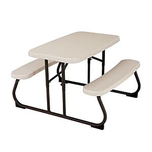 Sam's Club Members: Lifetime Children's Picnic Table (Almond) $35.95 + Free S&H on $50+ w/ Plus