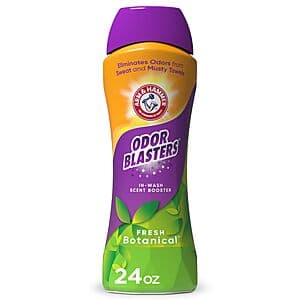 24-Oz Arm & Hammer Odor Blasters In-Wash Scent Booster (Fresh Botanical) $3.05 w/ S&S