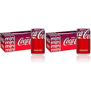 2-Count 10-Can 7.5-Oz Coca-Cola Cherry Soda $7.05 w/ Subscribe & Save