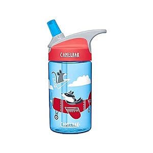 12-Oz CamelBak Eddy Kids Big Bite Valve Straw Water Bottle (Airplane Bandits) $6 + Free S&H w/ Amazon Prime