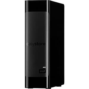 16TB WD easystore USB 3.2 Gen 1 Desktop Hard Drive $280 + Free S&H