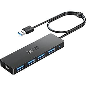 Prime Members: Acer USB-C to HDMI Adapter $15, Acer 4-Port USB 3.0 Hub $9 & More + Free Shipping