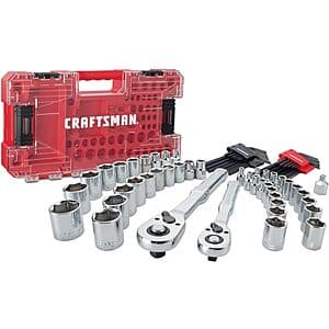 71-Piece CRAFTSMAN Versastack 1/4" & 3/8" Drive Mechanics Tool Set $50 + Free Shipping
