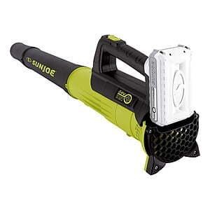 Refurb: Sun Joe 24V iON Turbine Jet Blower w/ 2.0Ah Battery/Charger $30 + Free S&H