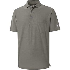 Prime Members: M MAELREG Men Heather Pocket Short Sleeve Golf Shirts $10 + Free S&H