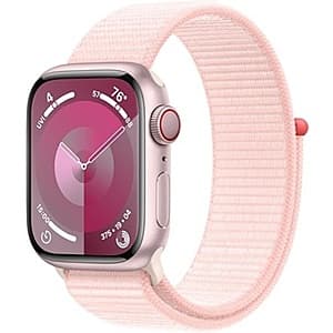 Apple Watch Series 9 GPS + Cellular Smartwatch: 45mm $240, 41mm $220 + Free S&H for Prime Members