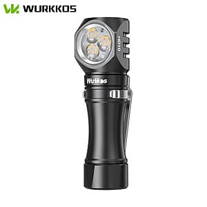 Existing AliExpress Customers: Wurkkos HD10 1200 Lumen Rechargeable Mini Headlamp $14.70 + Free Shipping