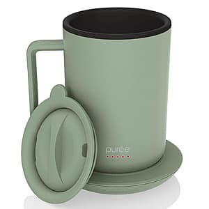12-Oz Tzumi Puree Warming Stainless Steel Coffee Mug w/ Anti-Spill Lid (Various) $20 + Free S&H on $39+