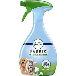 23.6oz Febreze Fabric Spray Air Freshener (Pet Odor Fighter) $3.70 w/ S&S