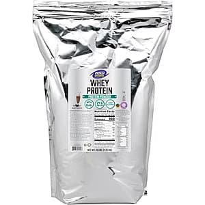 10-Lb NOW Sports Whey Isolate Protein Powder (Creamy Chocolate) $76 + Free S/H