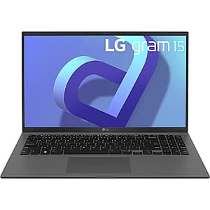15" LG Gram 15Z90Q Touch Laptop: i7-1260P, 16GB RAM, 512GB SSD, 1080p $649 + free s/h
