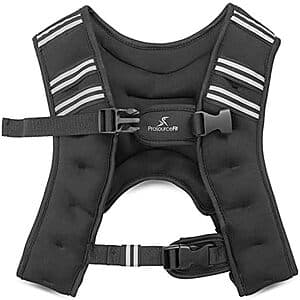 20-Lbs ProsourceFit Exercise Weighted Training Vest $24.80