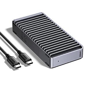 UGREEN 40Gbps M.2 NVMe Portable Aluminum Enclosure $66.50 & More + Free Shipping