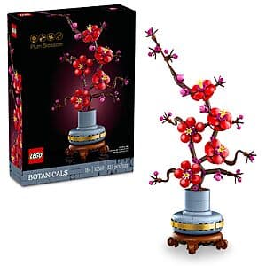 327-Pc LEGO Botanicals Plum Blossom Building Set (10369) $24