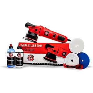 Adam's Swirl Killer 9mm LT Polisher Basic Kit w/ Polish, Compound & Pads $135 + Free S&H