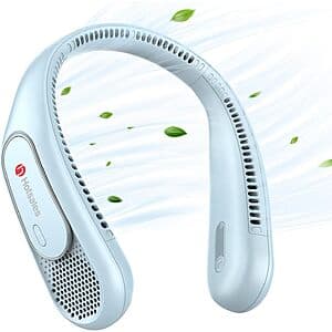 Prime Members: 3-Speed Hotsales Rechargeable Neck Fan (6 Colors) $12.70 + Free S&H