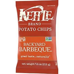 Select Accts: 7.5oz Kettle Brand Backyard Barbeque Kettle Potato Chips 2 for $5.30 w/ Subscribe & Save