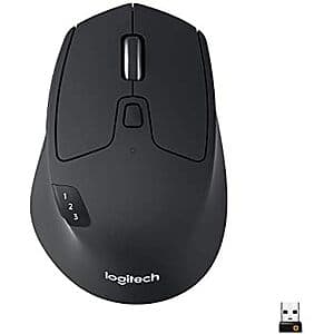 Logitech M720 Triathlon 1000 DPI Wireless Optical Mouse $22.50 + Free S&H