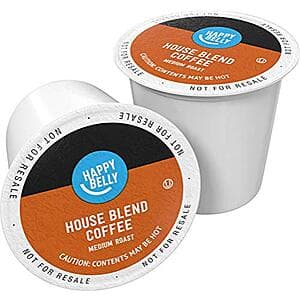 100-Count Amazon Brand Happy Belly Single K-Cup Coffee Pods (various) from $20.30 w/ Subscribe & Save