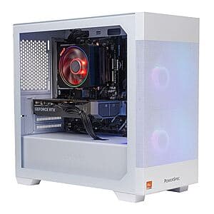 PowerSpec G528 Desktop: Ryzen 5 7500X3D, RTX 5060, 16GB DDR5, 1TB SSD $1000 + Free Pickup