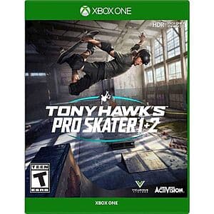 Tony Hawk's Pro Skater 1 + 2 (Xbox One) $8 + Free S/H