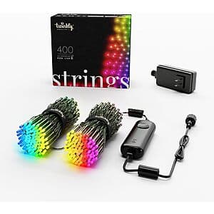 Twinkly RGB Smart Light String: 157.5' 600 LED $125, 105' 400 LED $79 + Free Shipping