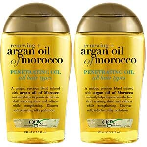2-Pk 3.3-Oz OGX Extra Strength Renewing + Argan Oil Penetrating Hair Treatment $7.55 w/ Subscribe & Save